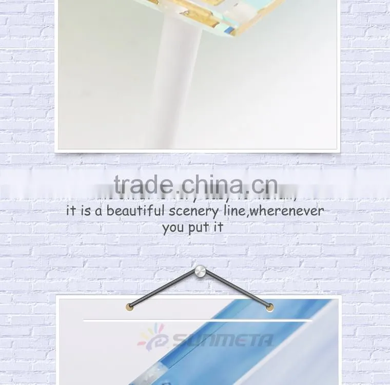 Sunmeta factory directly high quality blank sublimation glass photo frame BL-13