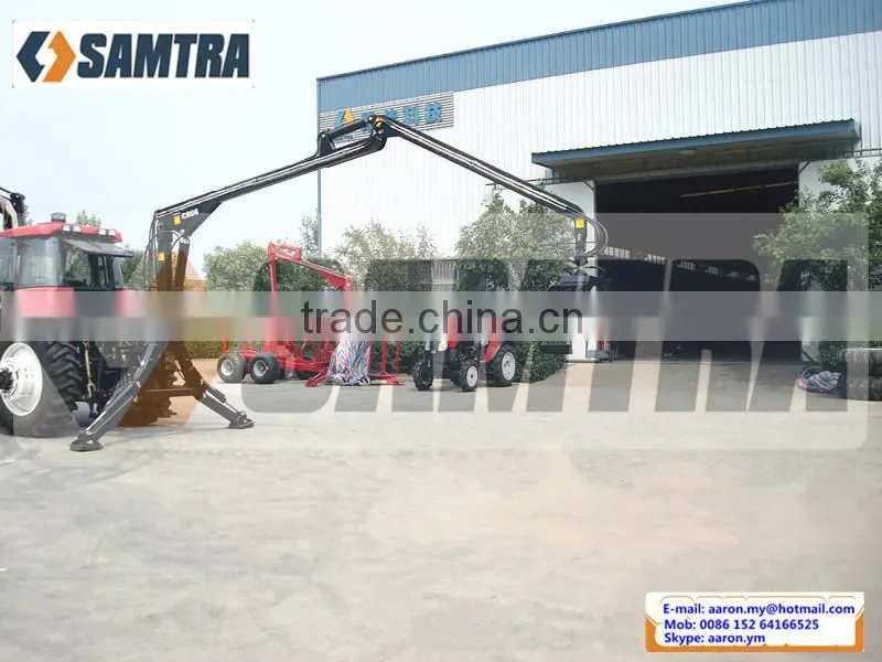 Tractor Crane, Farma Log Crane, Telescopic Crane