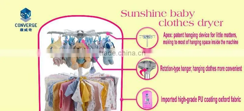 10kgs converge clothes dryer hotel good products