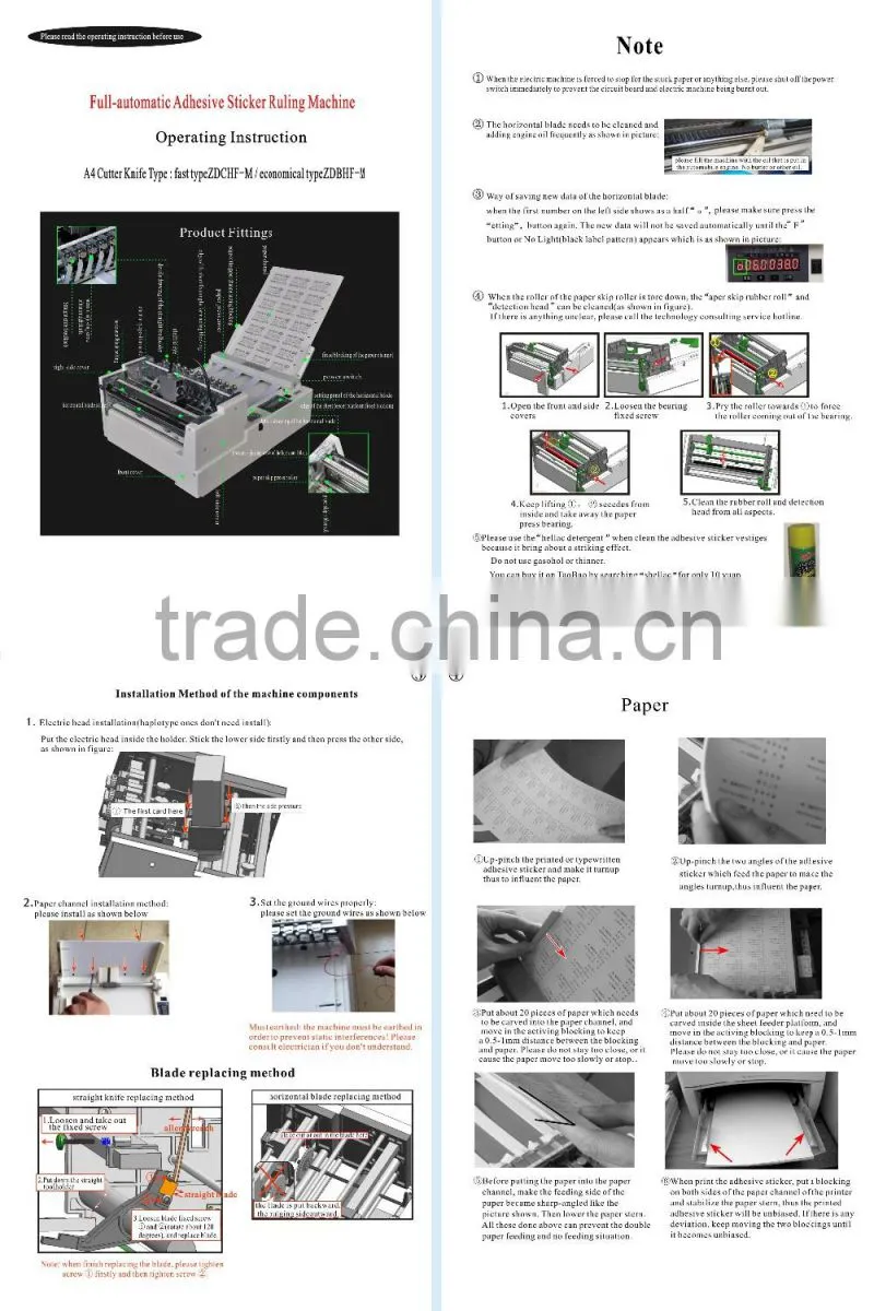 Paper Creasing Machine Full Automatic Feeding Slitting Machine (HXJ-A3)