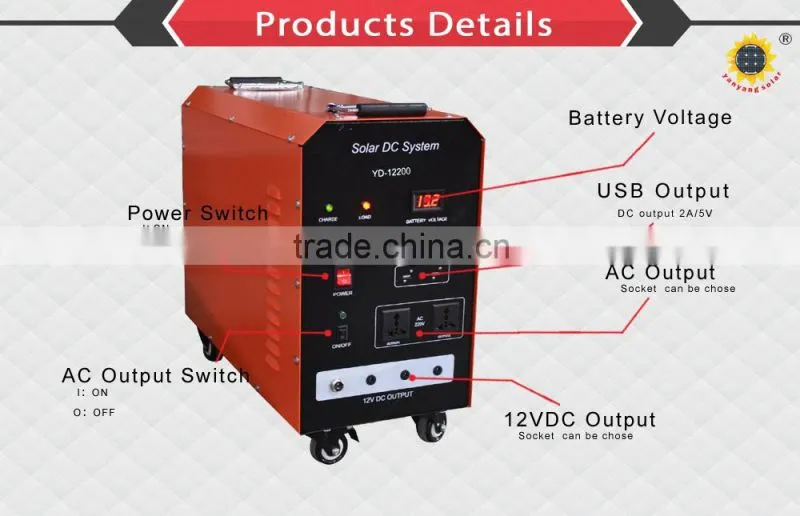 Portable Solar Home Lighting System