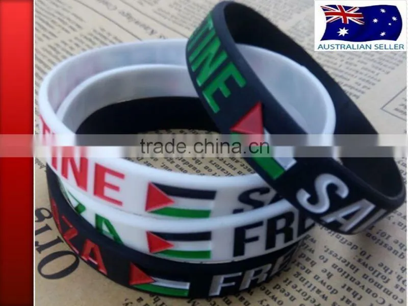 Competitive price Free Palestine Save Gaza Wristband Bracelet ---- DH 17010
