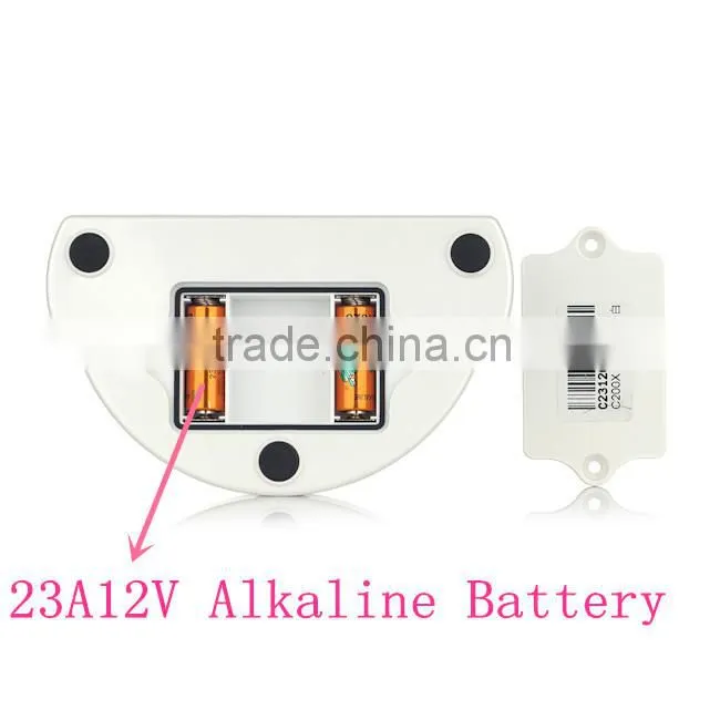 White wireless table ordering call button