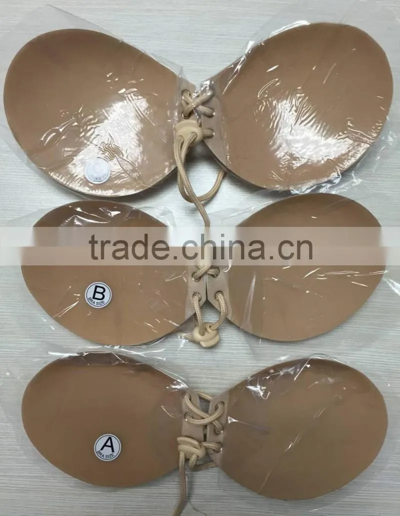 Strapless Backless Stick on Bra Cleavage Enhancer Party Bra