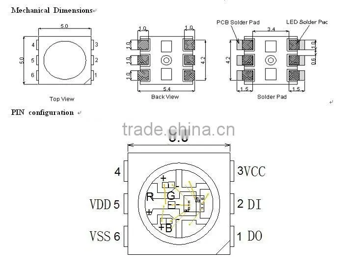 WS2812B SMD