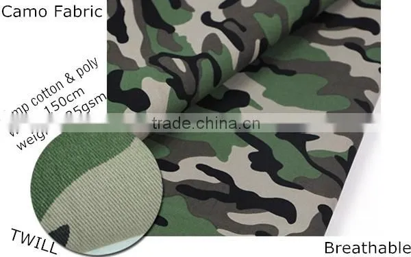 wearable military used army clothing fabric for army soldiers wear/combat suit