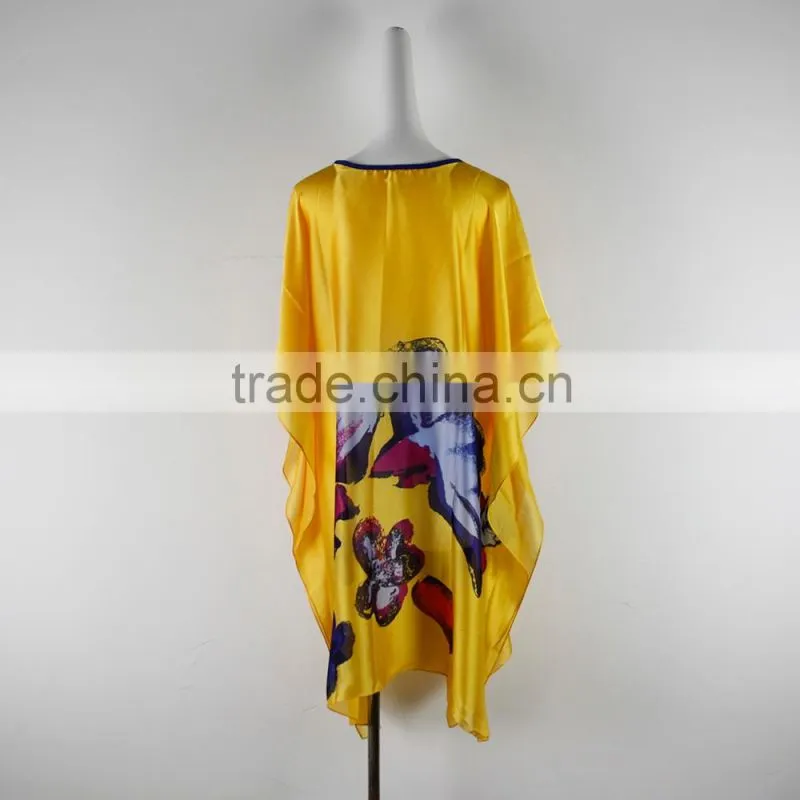 Summer Women Fashion Casual Shirt Bat Sleeves tops women casual dress