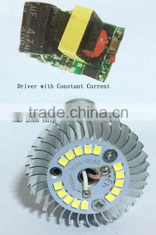 3W Silver Aluminum LED Bulb
