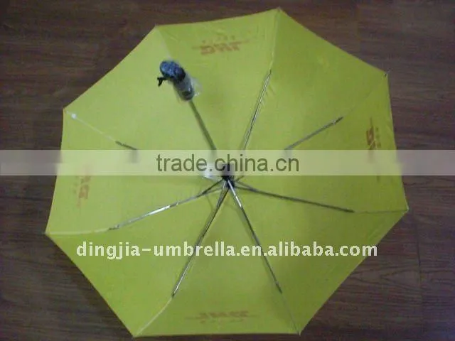 Shenzhen top 1 factory customize promotion auto 3 fold umbrella