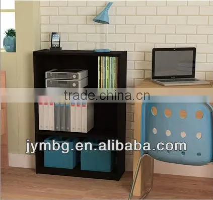 wooden 3-Shelf Bookcase Multiple Finishes
