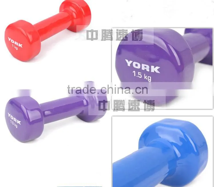 10kg vinyl dipped dumbbell for Women lose weight
