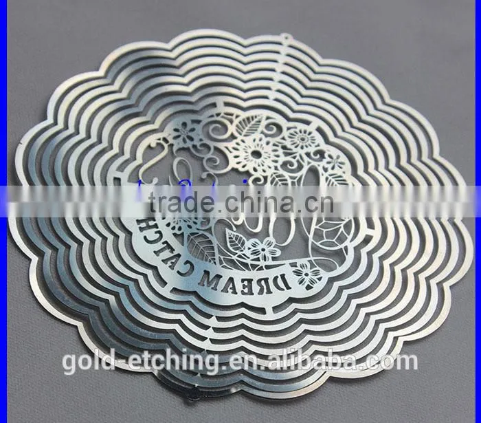 guangzhou art and craft chemical etching Photo Etched stainless steel arts and craft