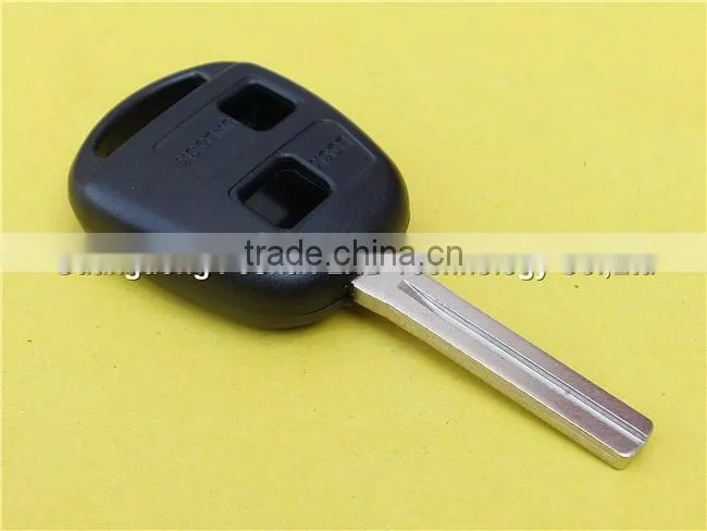 Replacement 2 button remote key fob case shell for Toyota car master key, Toy48 blade