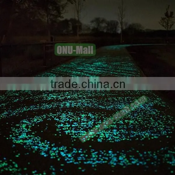 Colorful Man-made Pebbles Luminous Stone, Night Light Stones for Garden Walkway Decorative