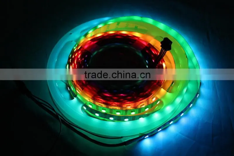 60LEDs/m APA102 IP20 Non-waterproof addressable full color LED strip RGB