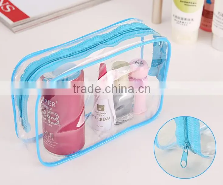 Transparent waterproof wash gargle bag /cosmetic bags/ travel bag