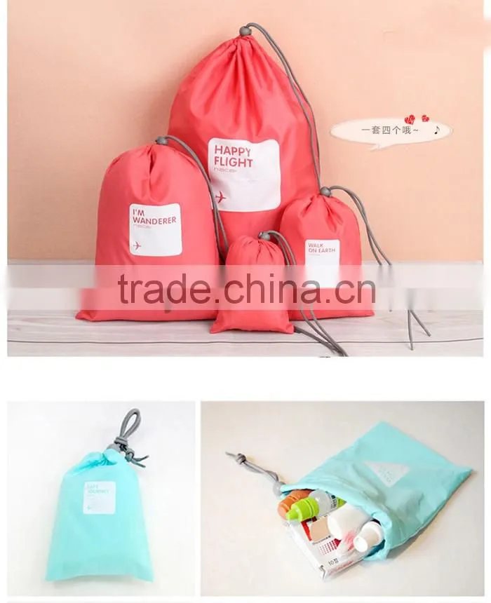 210D Polyester Drawstring Bag for Packing gifts