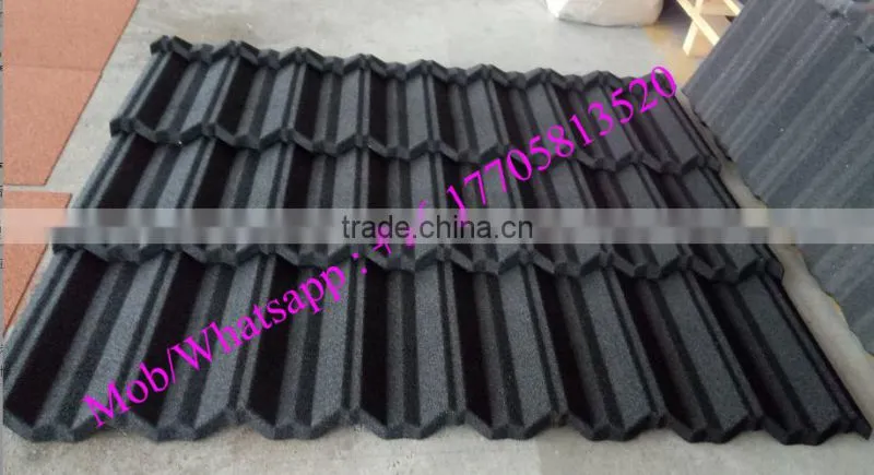 Stone Coated Metal Roofing Tile And Roof Gutter Factory