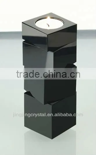 Colorful Crystal Candle Holders Wholesale Glass Wedding Candle Holderts Decoration Candle Holder