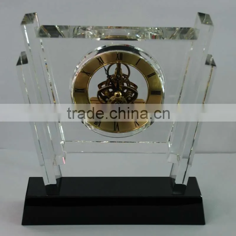 hotsale Crystal table Clock for office decoration
