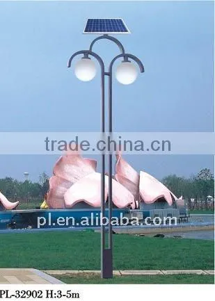 Superior quality solar LED garden light 12AH-200AH battery capacity