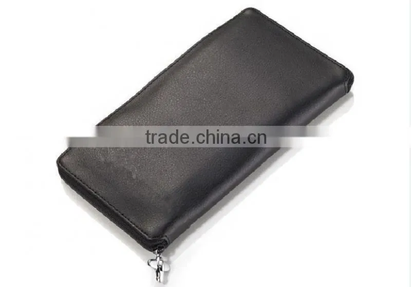 Fashion Travel Document Long Wallet Purse Organizer Faux Leather Passport Holder