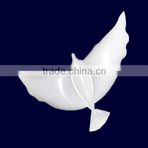 2016 Wedding Helium Inflatable Biodegradable White Dove Balloons For Wedding Decoration Doves Dhaped Bio Balloons