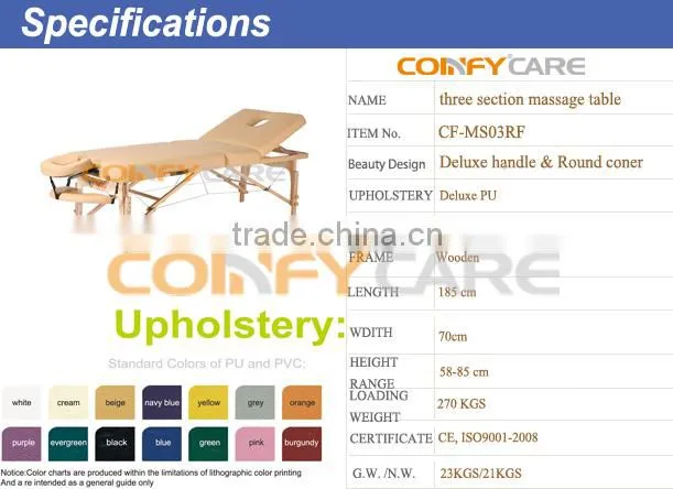 Coinfy CFMS03RF Chinese Massage Table