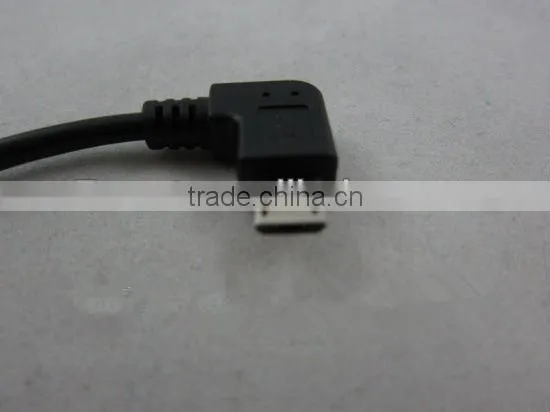 L Angle Micro B USB OTG Data Cable for Samsung Galaxy SII S2 i9100
