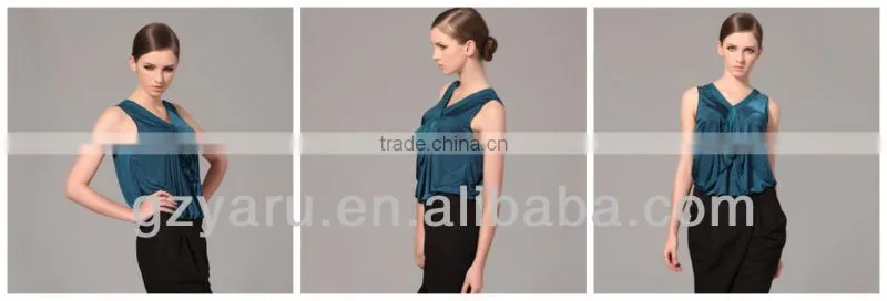 Leopard grain width strapless bowknot condole belt vest