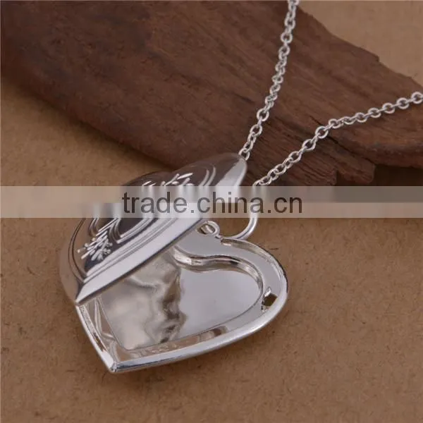 heart plated 925 snake thick silver chain necklace patterns