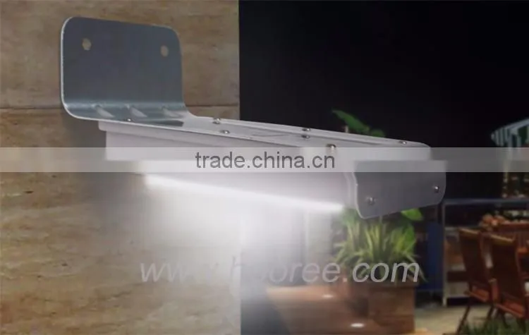 16LED Outdoor Sensor Solar LED Garden Lamp Wall Light