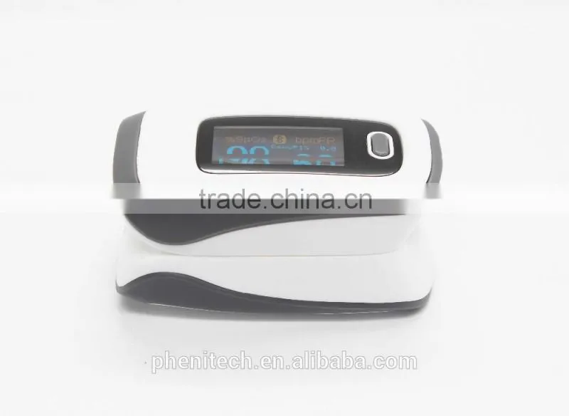 Wireless bluetooth pulse oximeter with FDA support for IOS Android
