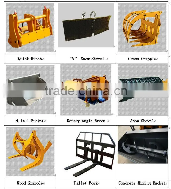 SZM zl50 wheel loader with heavy capacity