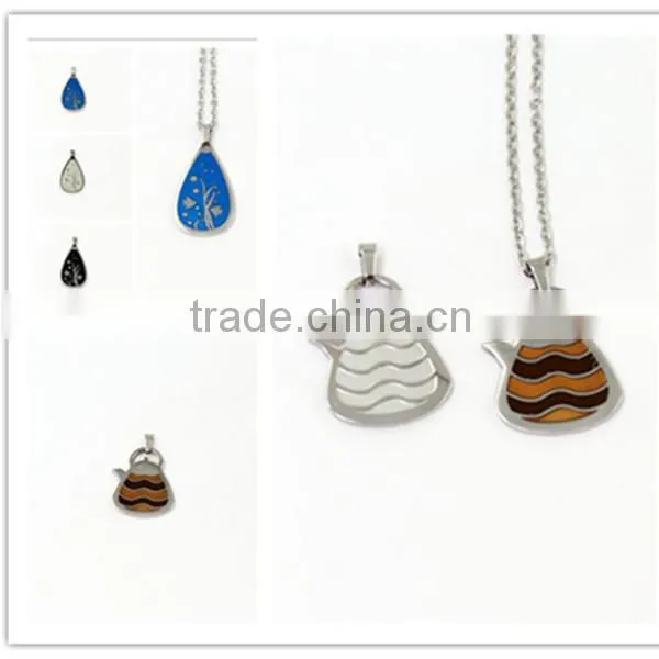 fad heart earrings,stainless steel pendant EARRING