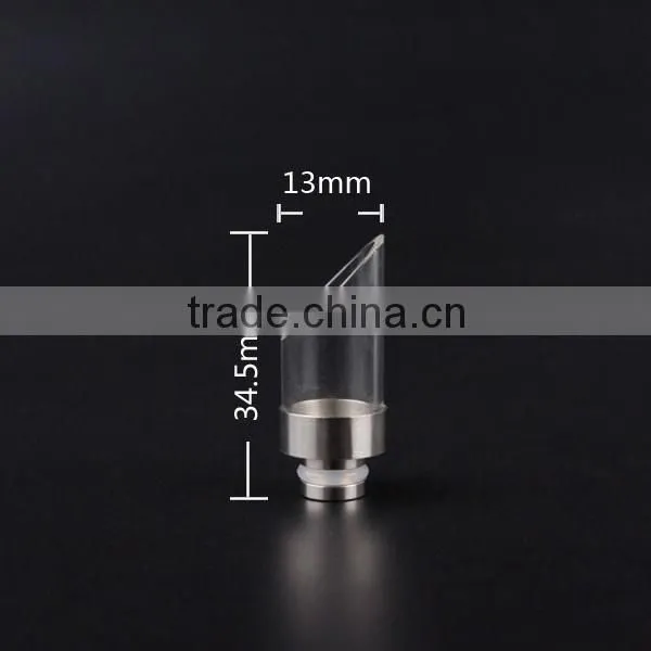 Huge vapor e cig drip tips glass drip tips in stock