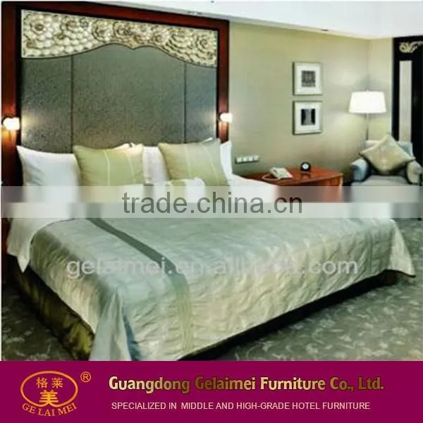 Wholesale 5-star hotel furniture super king size bed