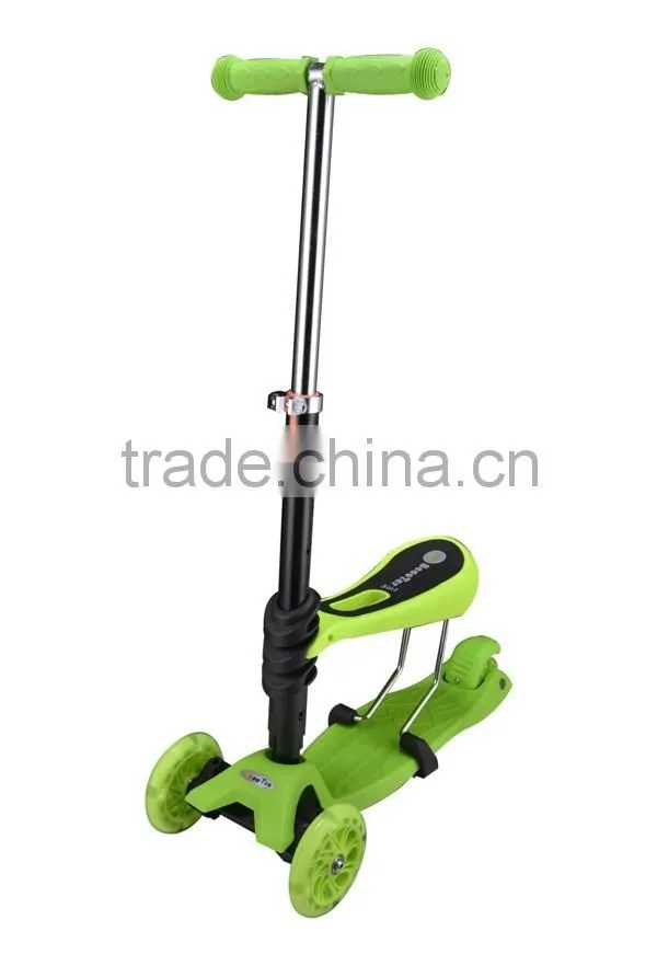 kids plastic car toys,hot sale kid toy seat kick scooter,good quality kid toy child scooter