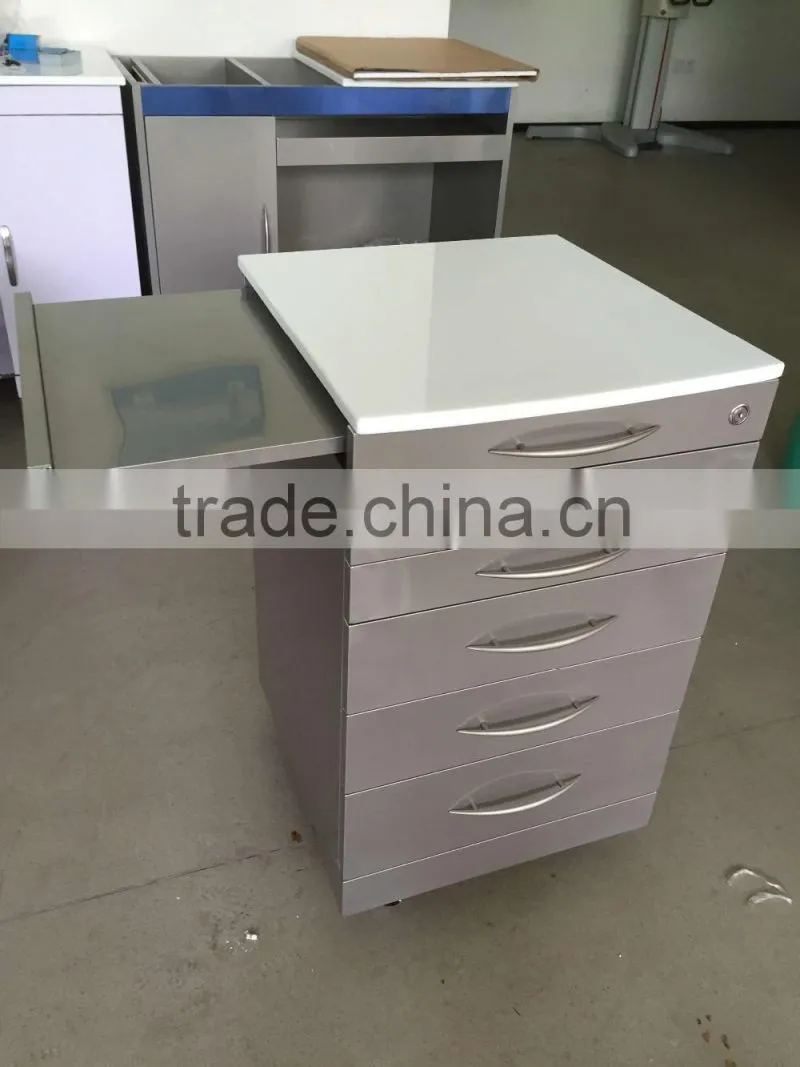 Dental Cabinet Display In The Sino Dental Beijing Exhibition,Mobile Dental Trolley In The Sino Dental Beijing Exhibition