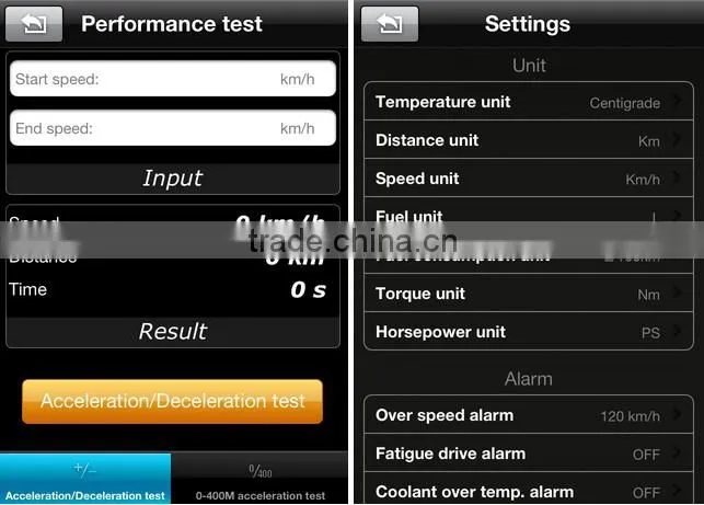 iOBD2 Bluetooth OBD2 EOBD Auto Fault Code Reader Scanner for iPhone / Android