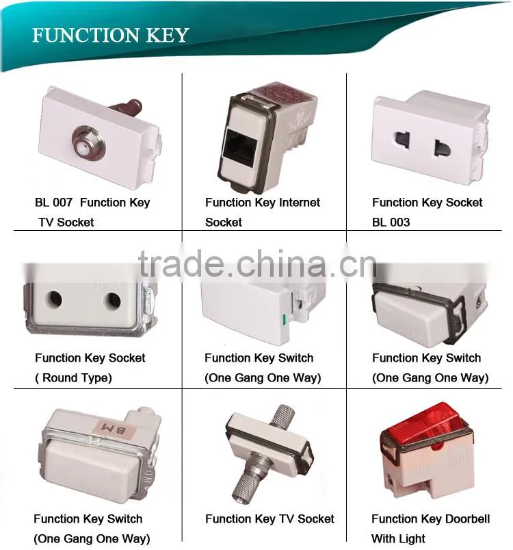 High quality wall socket,wall switch and socket