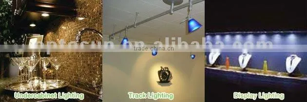 3x2W CREE high power GU10 led spot light of warm white color
