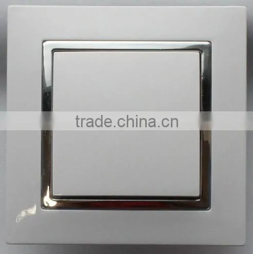 High quality European ABS shell full copper conductor flame-retarded base wall switch socket