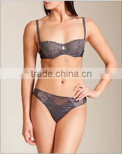 High quality intimates, lace bra and pant set