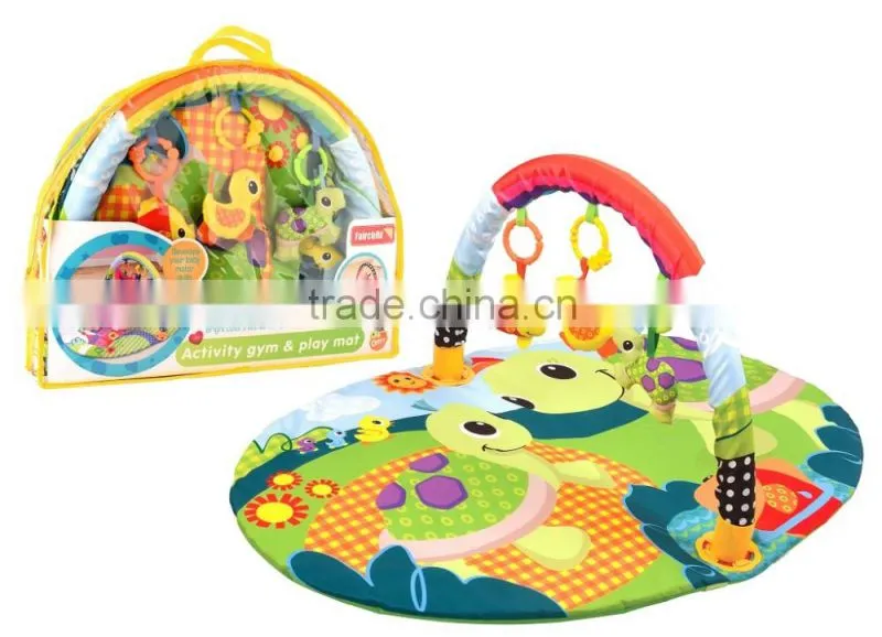 wholesale cheap baby play mats carpet non toxic material with baby rattle toys 2016 new design shantou factory