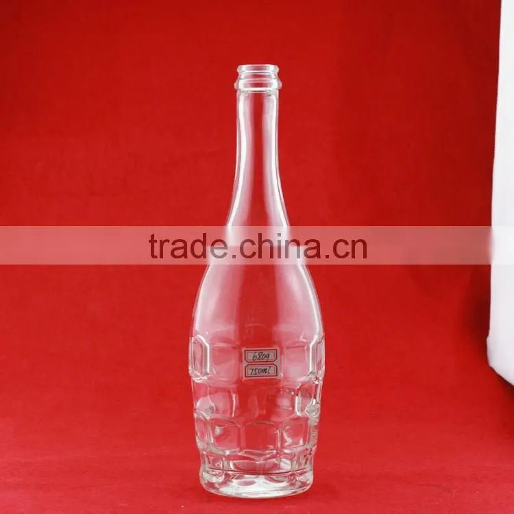 2016 new design juice glass bottle square glass bottle white liquid bottle