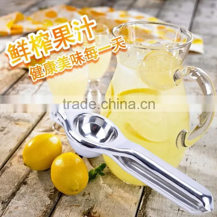 Home Kitchen Stainless Steel Lemon Squeezer Manual Juicer Thicken Fruit Lemon Juicer Presser Novel Fruit Juice Tool Reamers