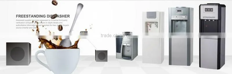Floor standing compressor water dispenser with cabinet