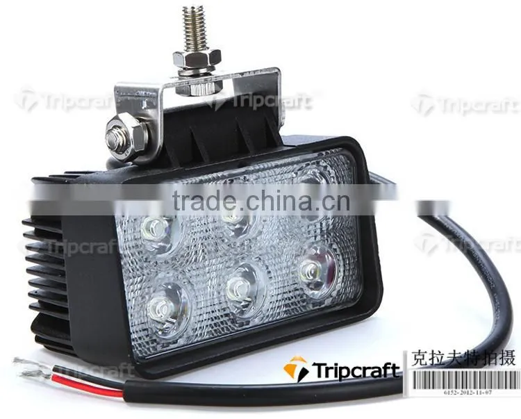 New design 18W LED WORK LIGHT auto Led Light Bar