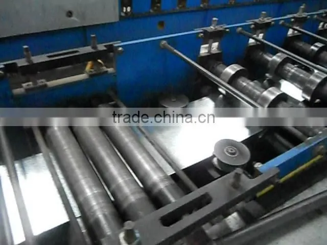 Auto Changeable Multi Dimension U C Z Purlin Roll Forming Machine , Light Guage Steel Frame Rollformer Price